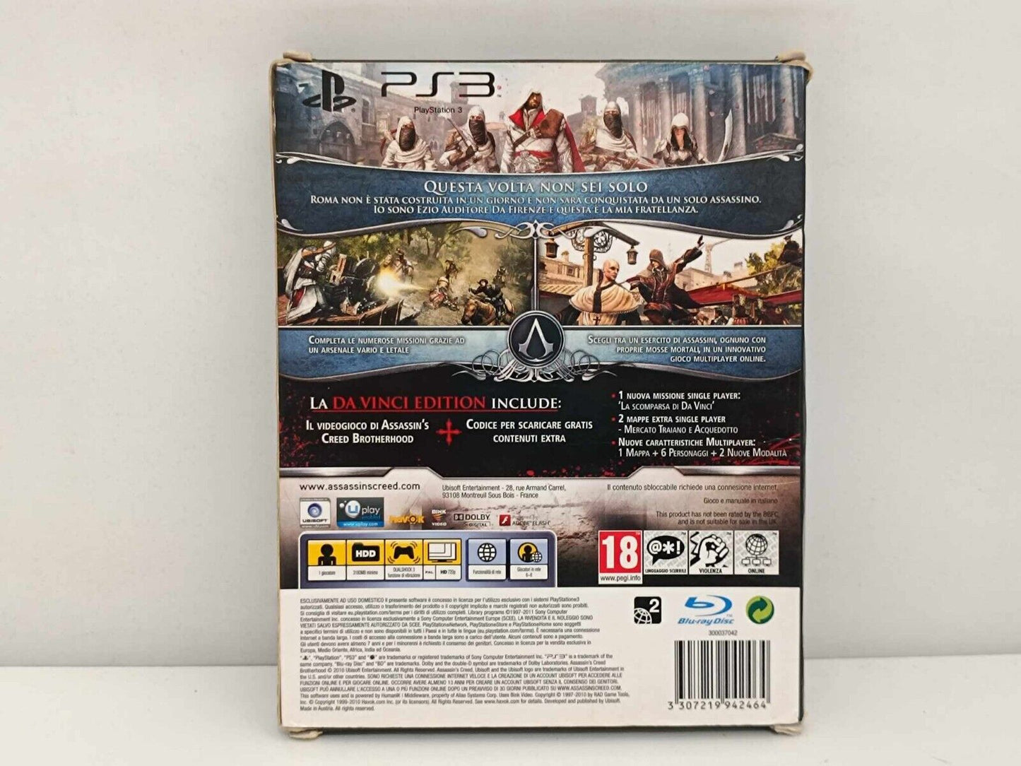 Assassin's Creed Brotherood "Da Vinci Edition" - Ps3 GM Shop