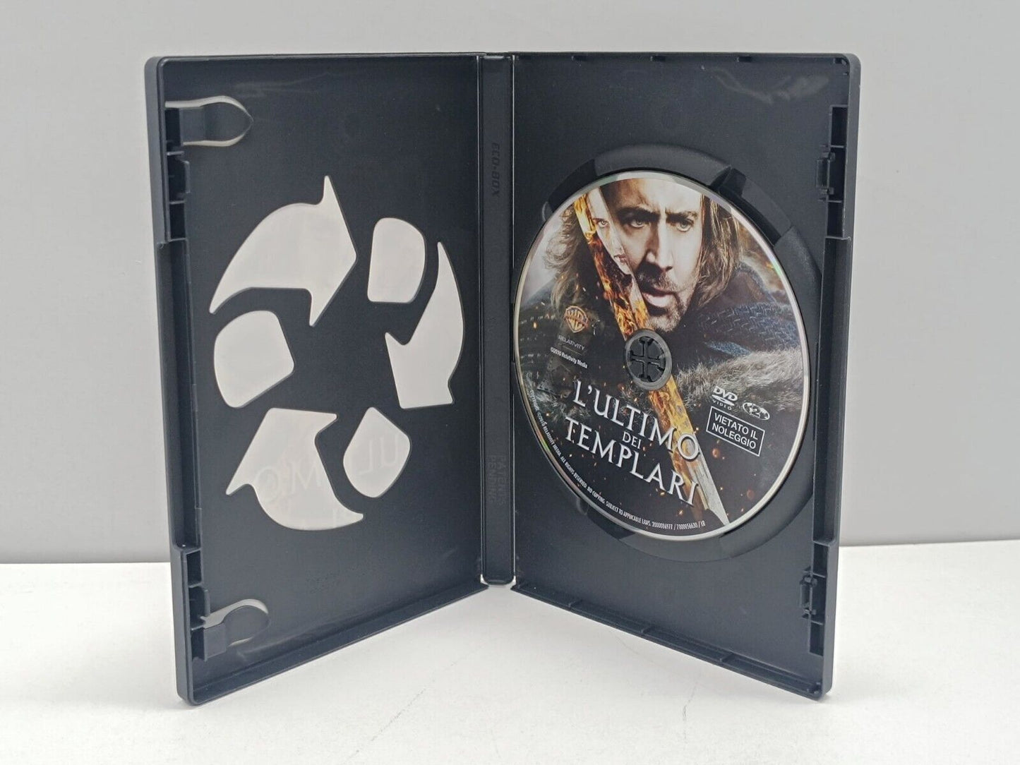 L'ultimo Dei Templari Film DVD Italiano Ita Usato Nicolas Cage
