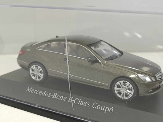 Mercedes-Benz E Class Classe E Coupé W207 2009 Stannit Grey Schuco 1:43 Dealer