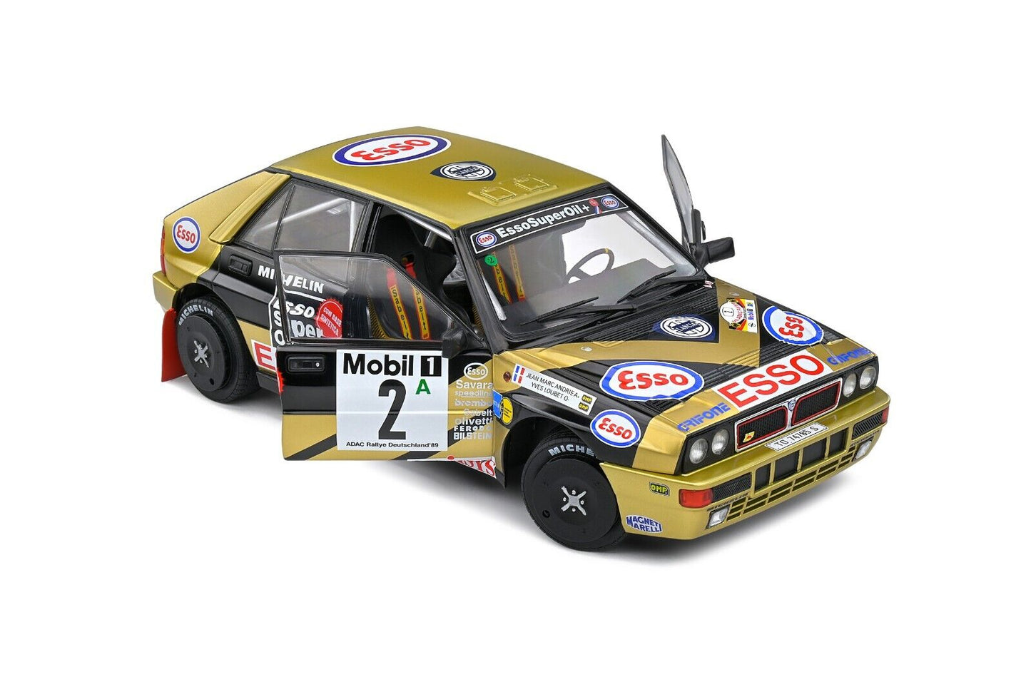 Lancia Delta HF Integrale Adac Rallye Detschland 1989 Solido 1/18 #2