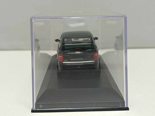 Audi A2 2000 Black Metallic Minichamps 1:43 Nero Metallizzato Usato + Teca