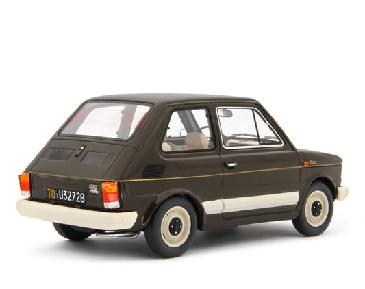 Fiat 126 Personal 4 Marrone Brown 1980 Laudoracing 1:18 Nuovo Limited Edition