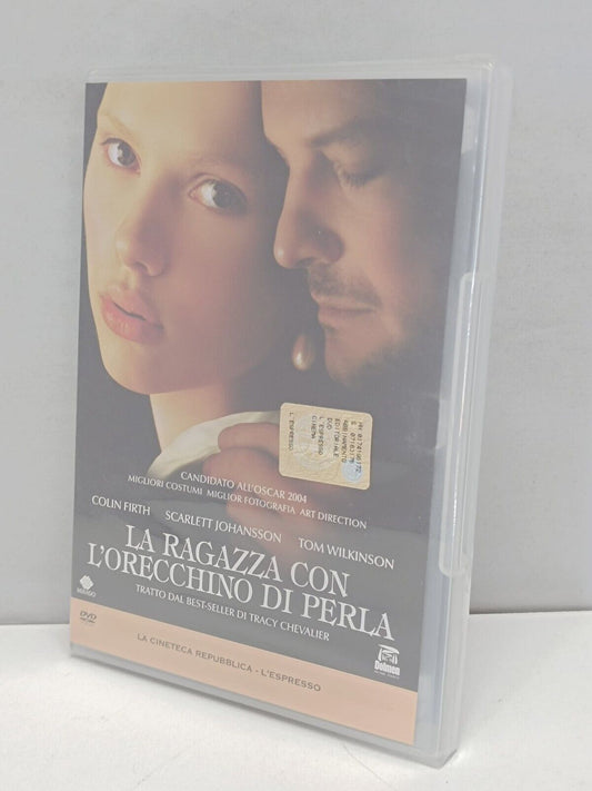 La Ragazza Con L'orecchino Di Perla Film DVD Italiano Nuovo Scarlett Johansson