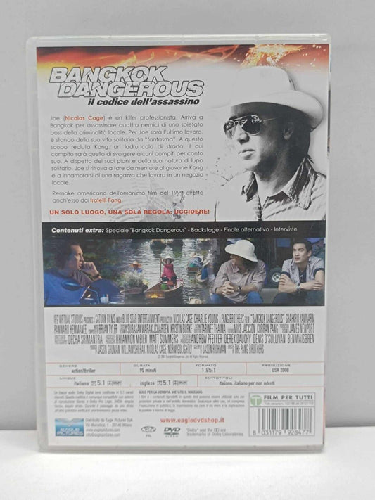 Bangkok Dangerous Il Codice Dell'Assassino Film DVD Italiano Usato Nicolas Cage