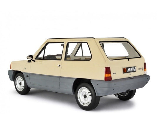 Fiat Panda 30 - 1980 Avorio Senegal Laudoracing 1:18 Nuovo Edizione Limitata