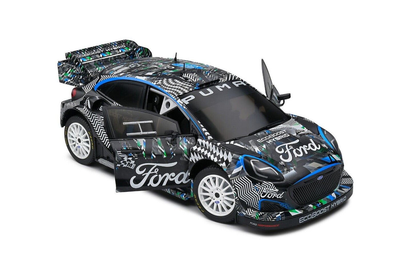 Ford Puma Rally1 Hybrid Goodwood Of Speed 2021 Solido 1:18 Nuovo 1/18