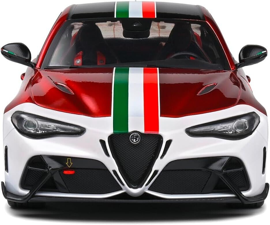 Alfa Romeo Giulia GTA M Tricolore Mugello 1969 Livery 2022 SOLIDO 1/18 Rossa Red