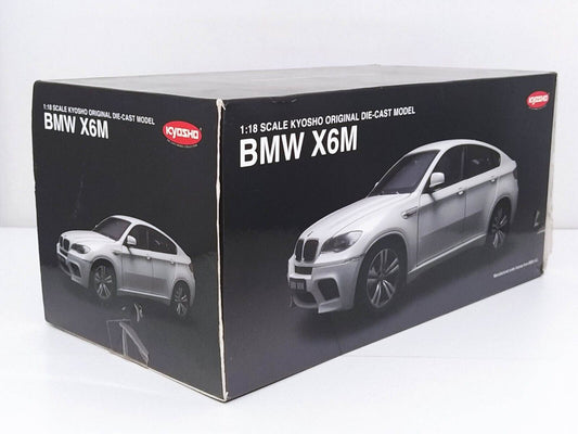 Box BMW X6 White - Kyosho 1:18 (Only Box)