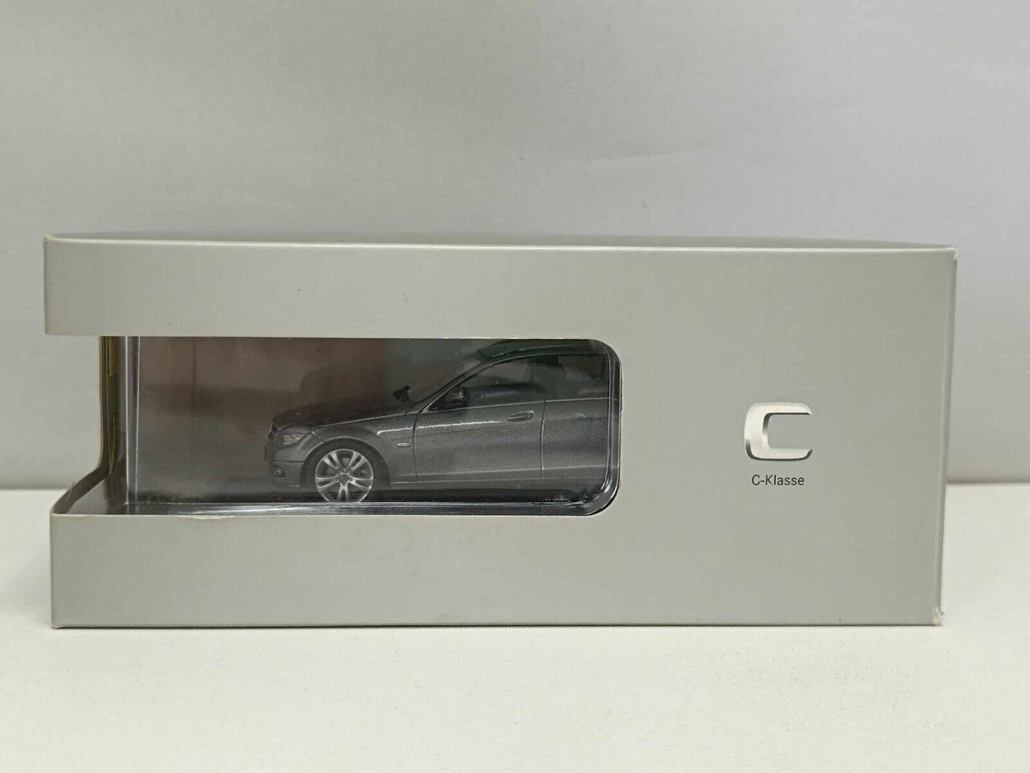 Mercedes-Benz C Klasse T-Modell W204 2007 Palladium Silver Schuco 1:43 Dealer