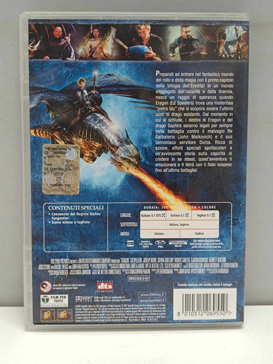 Eragon Film DVD Italiano Usato Ita Jeremy Irons