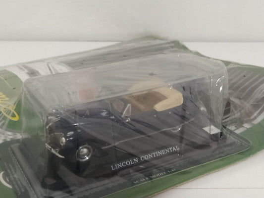 Modellino Auto Lincoln Continental 1:43 + Fascicolo Delprado Car Collection