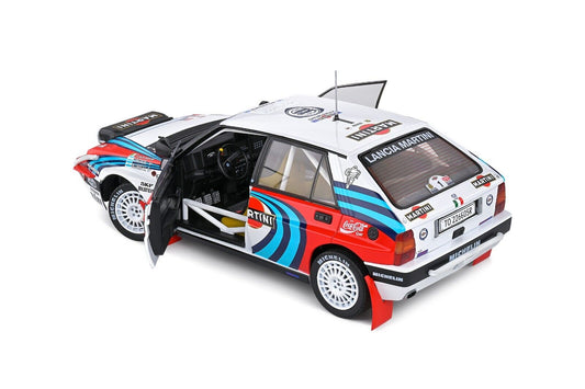 Lancia Delta HF Integrale Safari Rallye Kenya 1991 Recalde Christie Solido 1:18