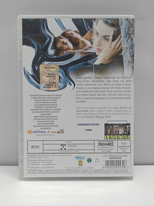 Non Ti Muovere Film DVD Italiano Ita Usato Sergio Castellitto Penelope Cruz