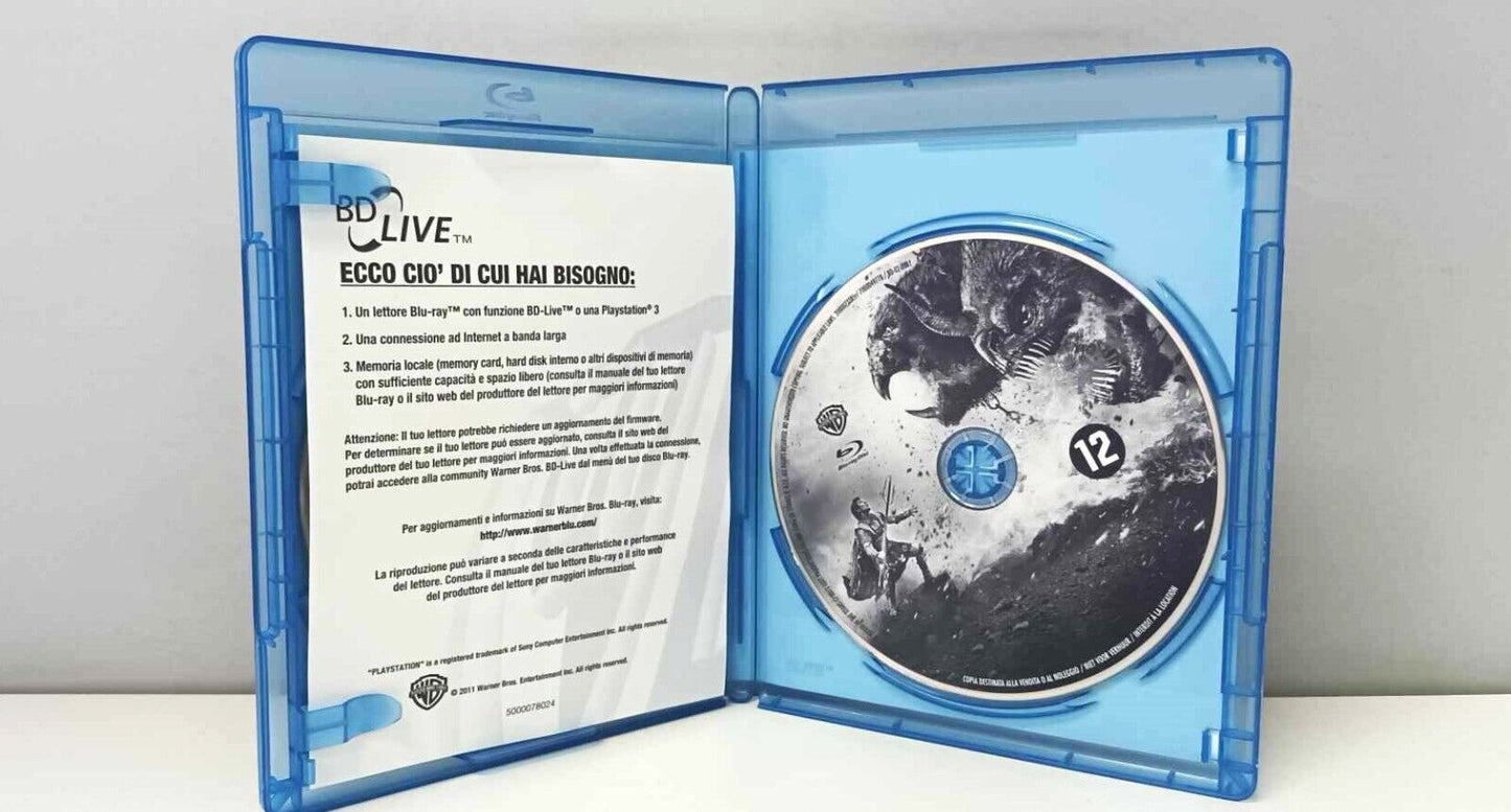 Scontro Tra Titani + La Furia Dei Titani Blu Ray Collection Ita Italiano Usato