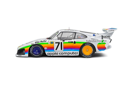 Porsche 935 K3 Le Mans 24h 1980 Rahal Garretson Moffat #71 Solido 1:18 Nuovo
