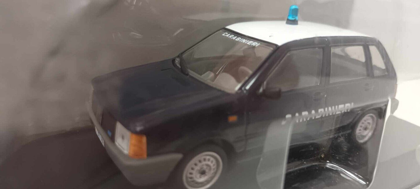Fiat Uno 1985 Carabinieri Police Edicola 1:43 Usato +Blister