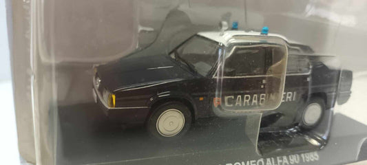 Alfa Romeo Alfa 90 Carabinieri Police 1985 Edicola 1:43 Usato + Blister