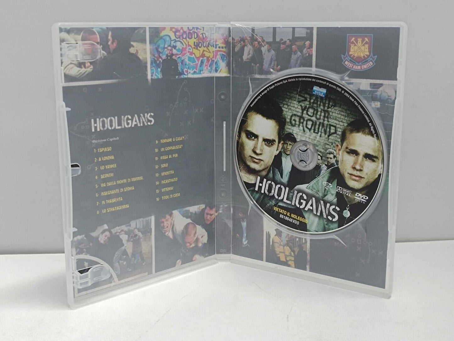 Hooligans 2005 Film DVD Italiano Usato Ita Elijah Wood