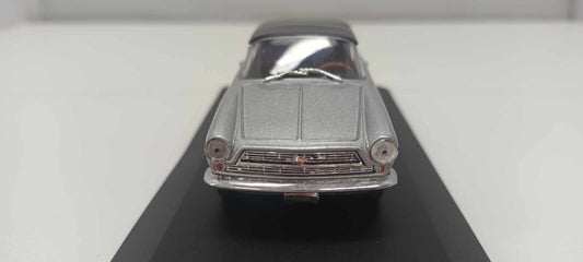 Fiat 2300 S Cabriolet Starline Models 1:43 Silver Usato + Teca + Basetta