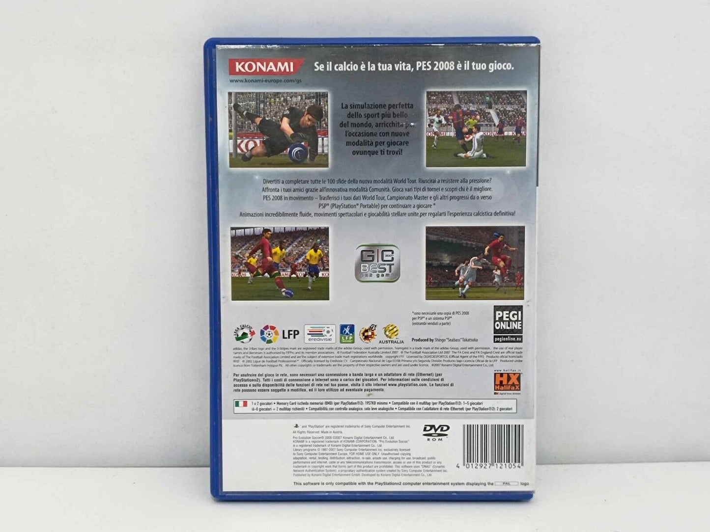 Pro Evolution Soccer 2008 - Ps2 GM Shop