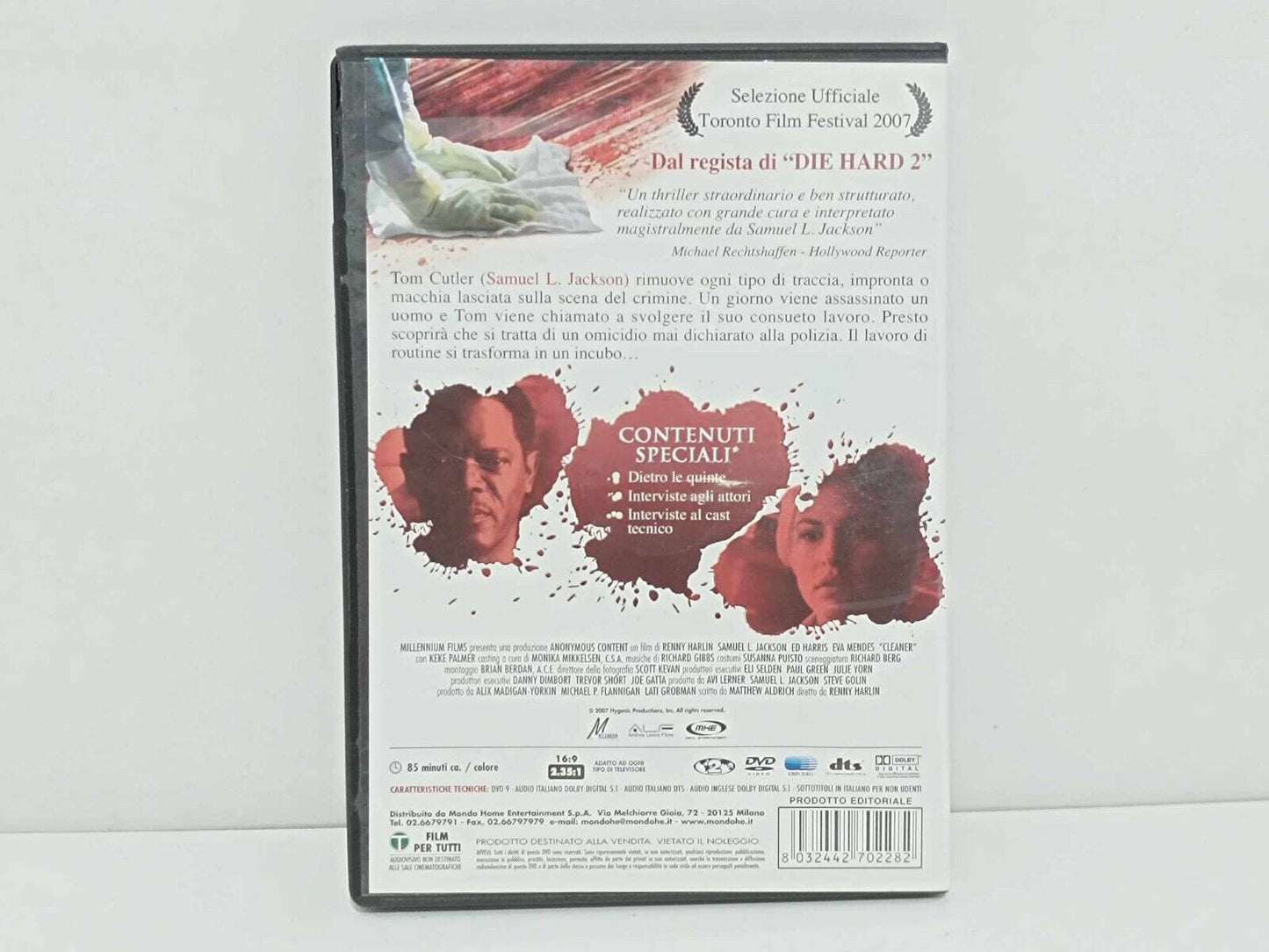 Cleaner Film Dvd Ita Thriller Samuel L. Jackson GM Shop