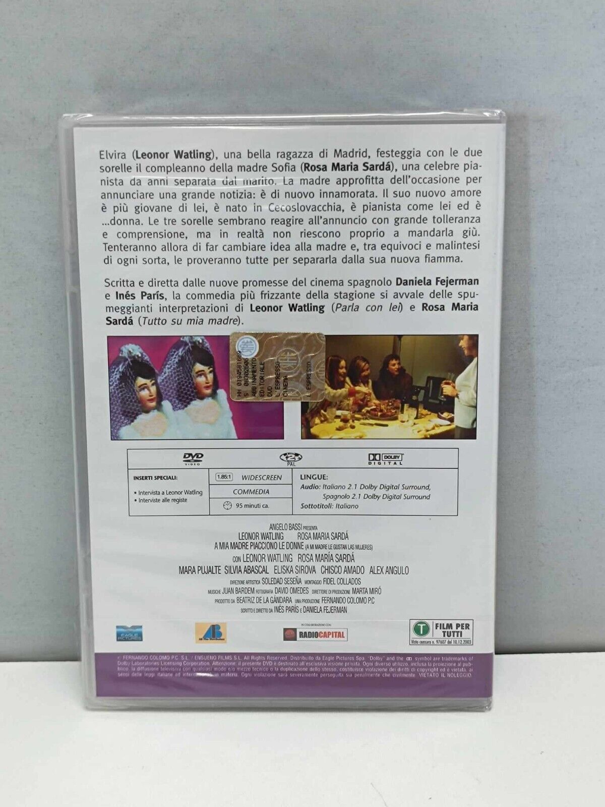 A Mia Madre Piacciono Le Donne Film DVD Italiano Ita Nuovo