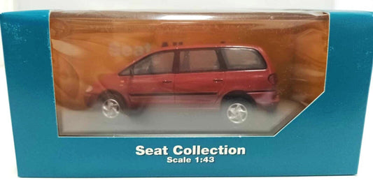 Seat Alhambra Herpa Seat Collection 1/43 Rosso + Box + Teca GM Shop