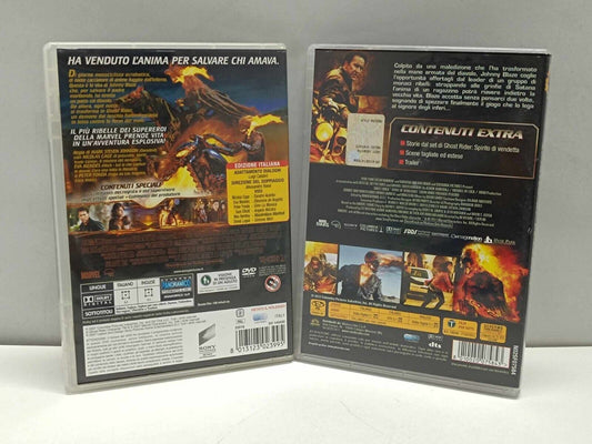Lotto Film Ghost Rider 1 - 2 Film DVD Italiano Usato Ita
