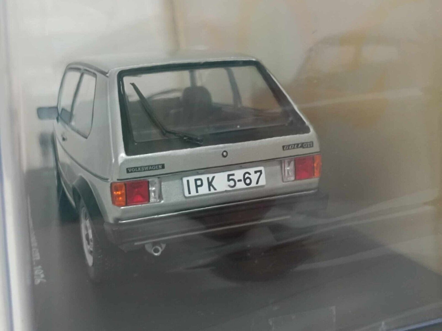 Volkswagen Golf GTi 1976 Edicola Auto Vintage Grigio No Fascicolo GM Shop