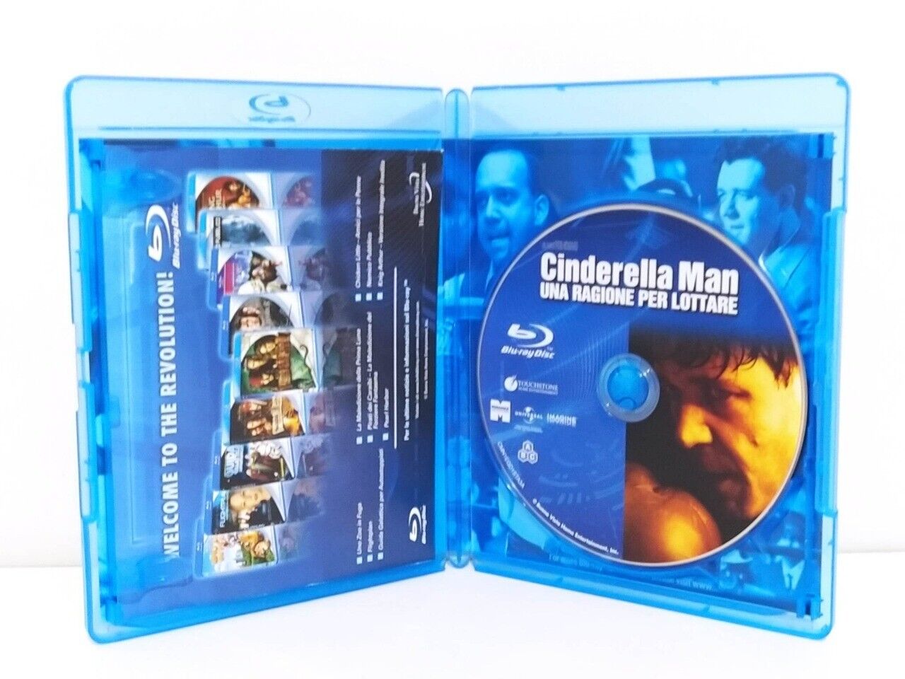 Cinderella Man Una Ragione Per Lottare Blu ray Film Italiano Usato Russel Crowe