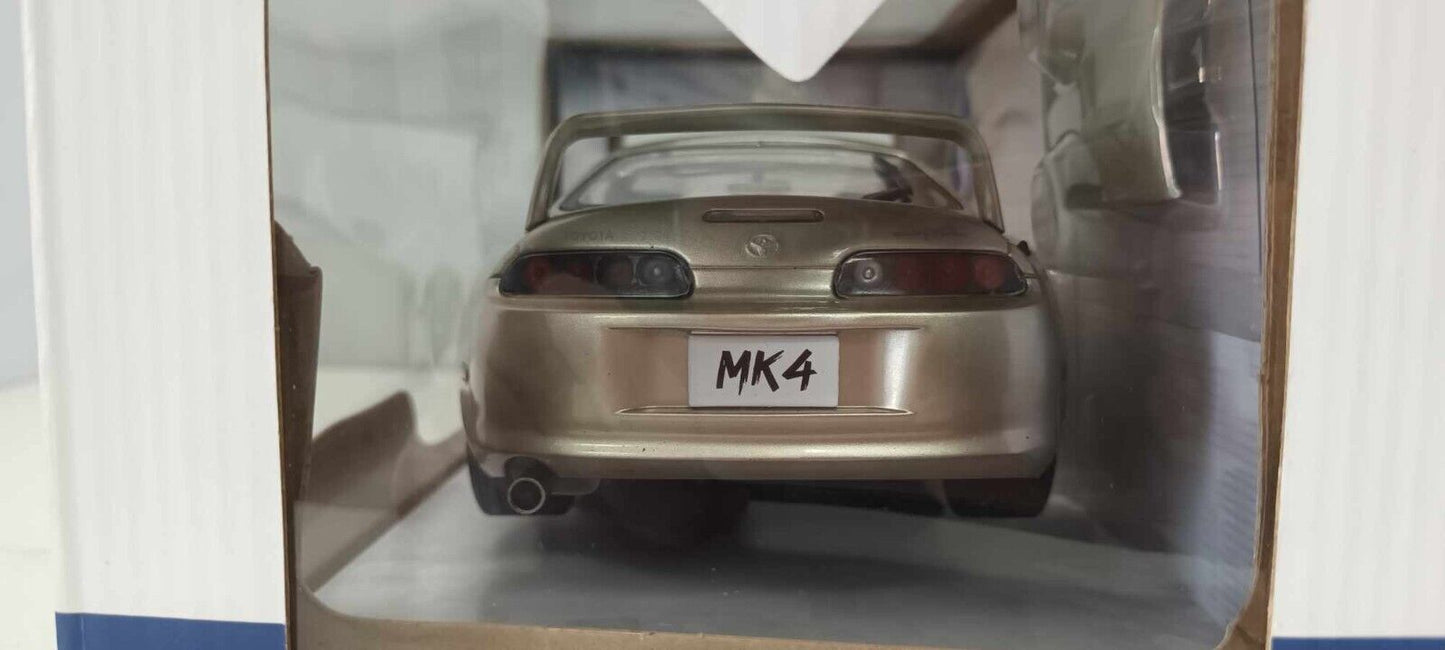 Toyota Supra MK4 Targa Roof A80 Quicksilver FX 1998 Solido 1:18 Nuovo 1/18