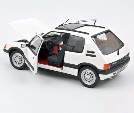 Peugeot 205 GTi 1.6 Bianco White 1988 Norev 1:18 Nuovo 1/18