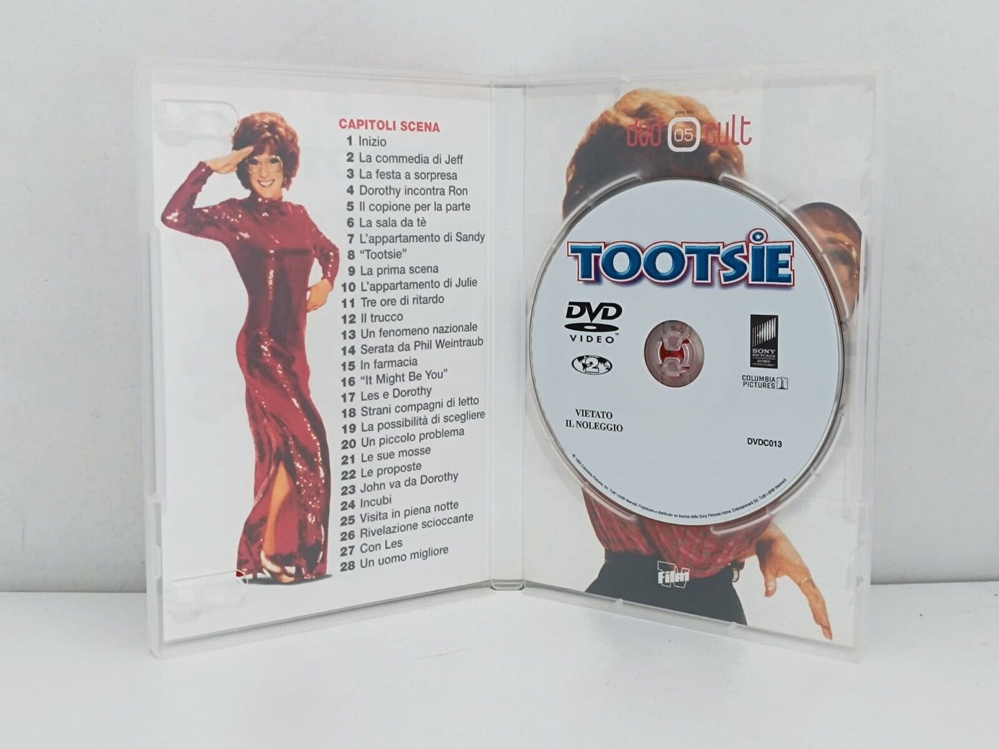 Tootsie Film DVD Italiano Usato Ita Dustin Hoffman Jessica Lange