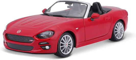 Fiat 124 Spider 2016 Burago 1:24 Rosso Red Nuovo GM Shop