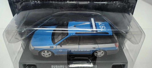Subaru Legacy 2.5 SW 2000 Polizia Italiana Edicola Deagostini 1:43 Usato Blister