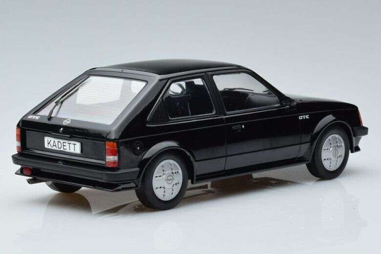 Opel Kadett D GTE Modelcar MCG 1/18 Nero Black Nuovo GM Shop