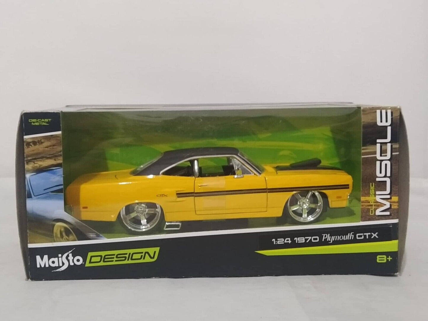 Playmouth GTX 1970 - Maisto 1:24 GM Shop