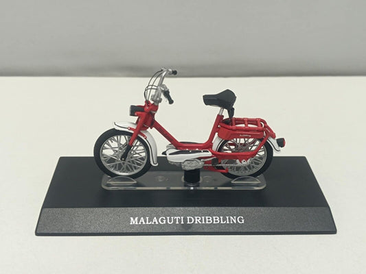 Malaguti Dribbling Motorino Edicola Leo Models 1:18 Usato + Basetta