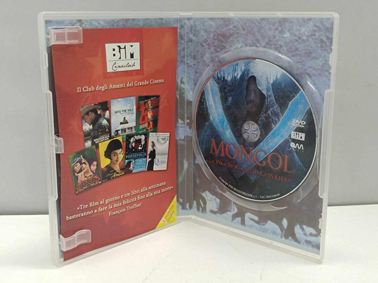 Mongol La Vera Storia Di Genghis Khan Film DVD Italiano Ita Usato