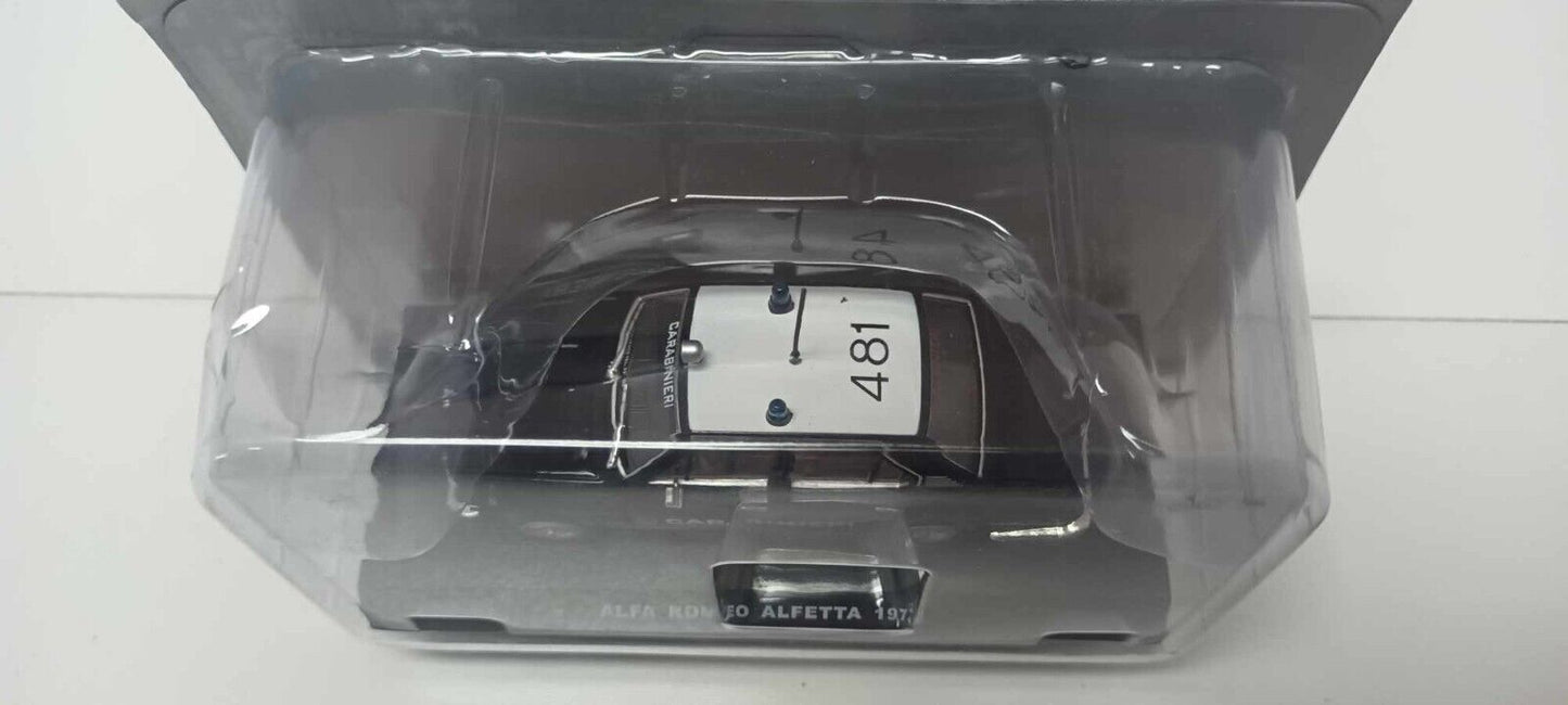 Alfa Romeo Alfetta 1972 Carabinieri Edicola Deagostini 1:43 Usato + Blister
