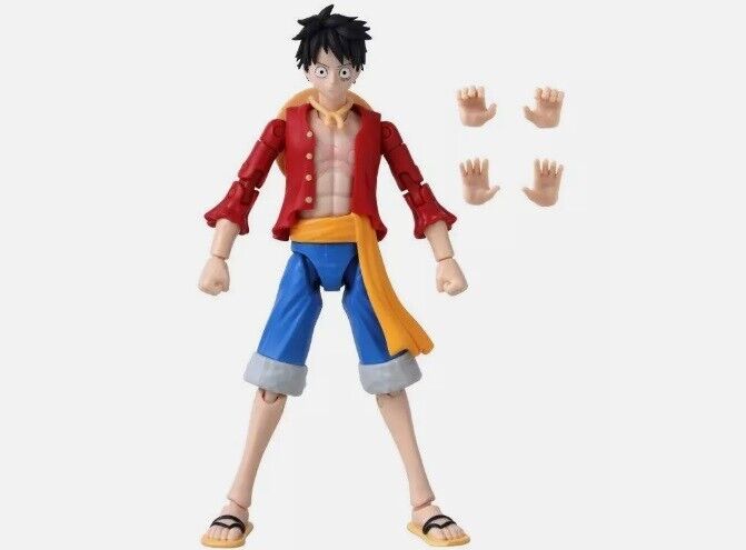 One Piece Onepiece Monkey D. Luffy Action Figure Bandai Namco Anime Heroes Nuovo