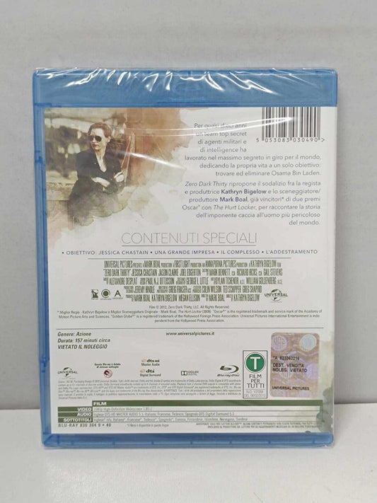 Zero Dark Thirty Film Bluray Blu-ray Italiano Nuovo
