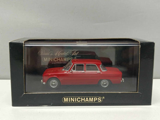 Alfa Romeo Giulia 1970 Rosso Red Minichamps 1:43 Nuovo Limited Edition 3024 Pz