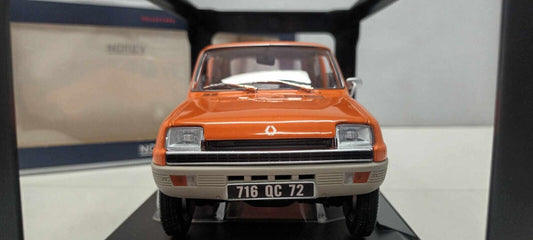 Renault 5 Orange Arancione 1972 Norev 1:18 Usato + Box 1/18