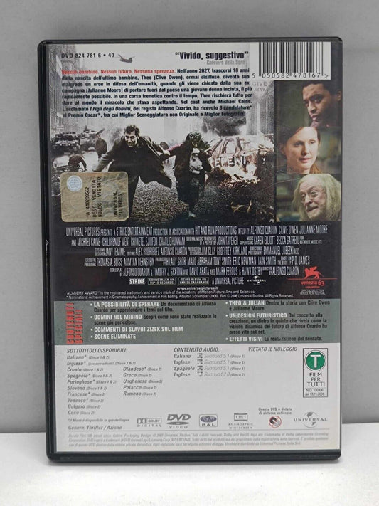 I Figli Degli Uomini Children Of Men Film DVD Italiano 2 Dischi Ita Usato