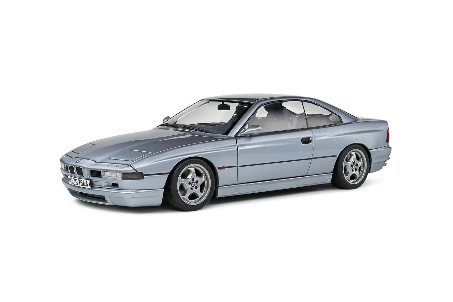 BMW 850 CSI E31 Silver Grey Met 1992 Solido 1:18 Nuovo 1/18
