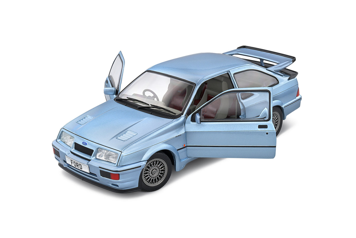 Ford Sierra RS500 Bleu Glacier Blu Ghiaccio 1987 Solido 1:18 Nuovo 1/18
