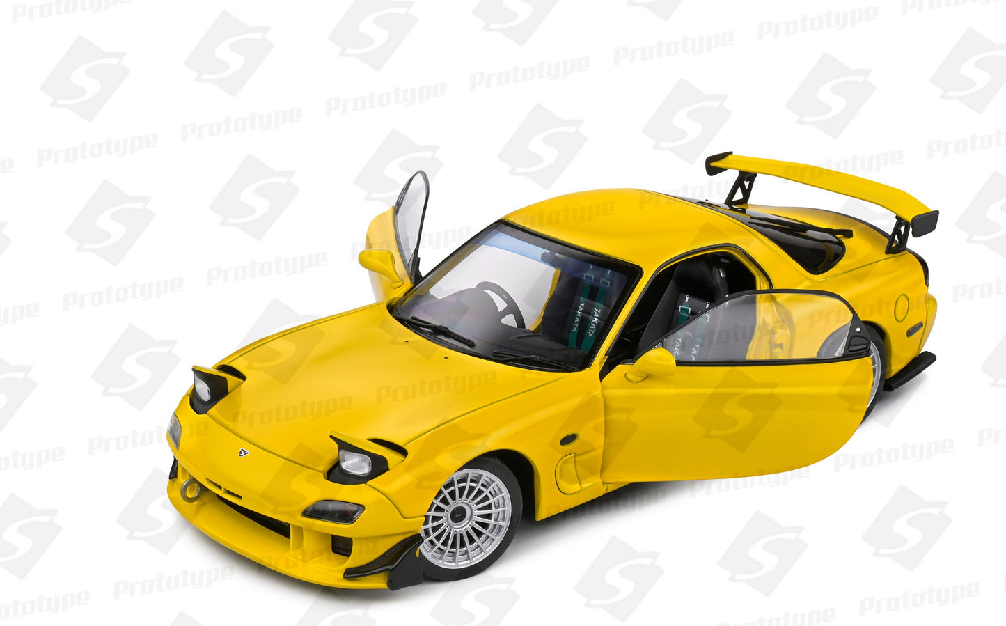 Mazda RX7 RX 7 FD RS Giallo Yellow Streetfighters 1994 Solido 1:18 Nuovo