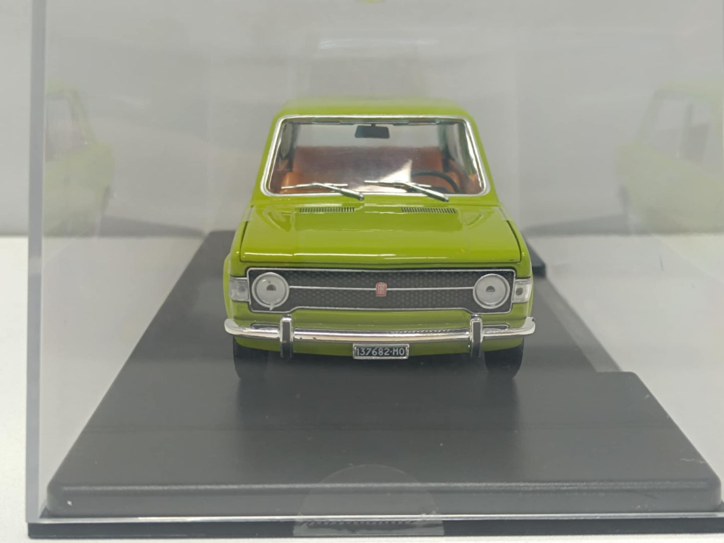 Fiat 128 Berlina Verde 1969 - Edicola Leo Models 1:24 Usato + Teca Rare