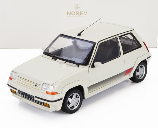 Renault 5 GT Turbo Phase 2 Ph2 Bianco White Norev 1:18 Nuovo 1/18